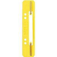 LEITZ Heftstreifen, 35 x 158 mm, PP-Folie, gelb – Bild 2