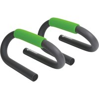 SCHILDKRÖT Liegestützengriffe Push Up Bars, schwarz/grün – Bild 2