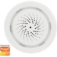 LogiLink Wi-Fi Smart Alarmsirene, 90 dB, weiß – Bild 2