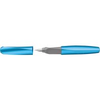 Pelikan Twist Füllhalter Frosted Blue, blau-metallic – Bild 2