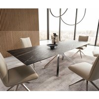 DELIFE Edge Esstisch Keramik ausziehbar