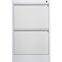phoenix Aktenschrank FC1002GGK, 2 Schubladen, hellgrau