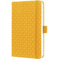 sigel Taschenkalender Jolie Flair 2027, Kunstleder, A6, gelb – Bild 2