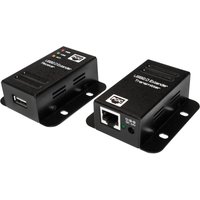 LogiLink USB 2.0 Extender Set, mit 1-Port USB Hub, PoE – Bild 2