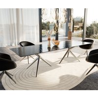 DELIFE Edge Esstisch rund Edelstahl – Bild 2