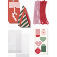 folia Gebäck-Verpackungs-Set SWEET CHRISTMAS
