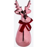 Rentier-Figur aus Porzellan, ca. 20x7,7x7,4 cm