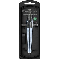 FABER-CASTELL Schnellverstellzirkel GRIP, hellblau