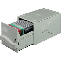 DURABLE Archivsystem MULTIMEDIA BOX I, für 27 CD, s / DVD, s