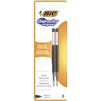 BIC Gelschreiber-Minen, Strichstärke: 0,5 mm, schwarz