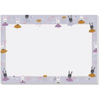 sigel Papier-Schreibunterlage, Bunny Ballerinas