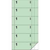 sigel Formularbuch, Bonbuch, 105 x 200 mm, blau