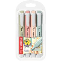 STABILO Textmarker swing cool NatureCOLORS, 4er Etui