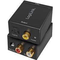 LogiLink Audio Konverter, Analog auf Digital, SPDIF/Koaxial