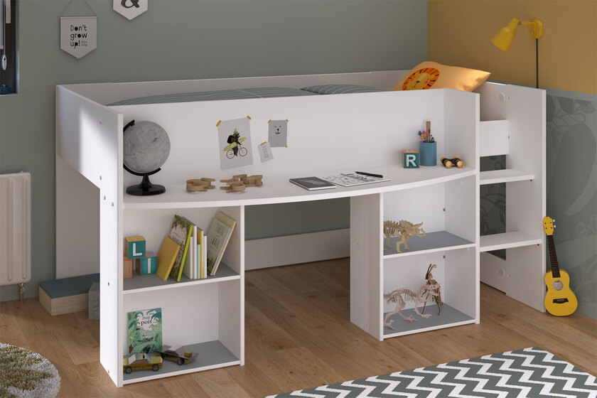 Parisot Hochbett Weiß – Bild 3