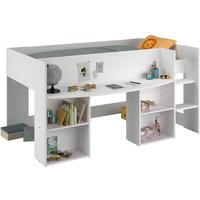 Parisot Hochbett Weiß