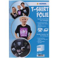 HERMA T-Shirt Transferfolie, DIN A4, dunkle Textilien, weiß – Bild 2