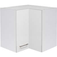 Eck-Hängeschrank Neo Weiß ca. 60x60x54x32 cm – Bild 2