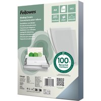 Fellowes Deckblatt, DIN A4, PET, transparent, 0,20 mm – Bild 2