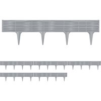 Deuba Beeteinfassung Grau 3,9m