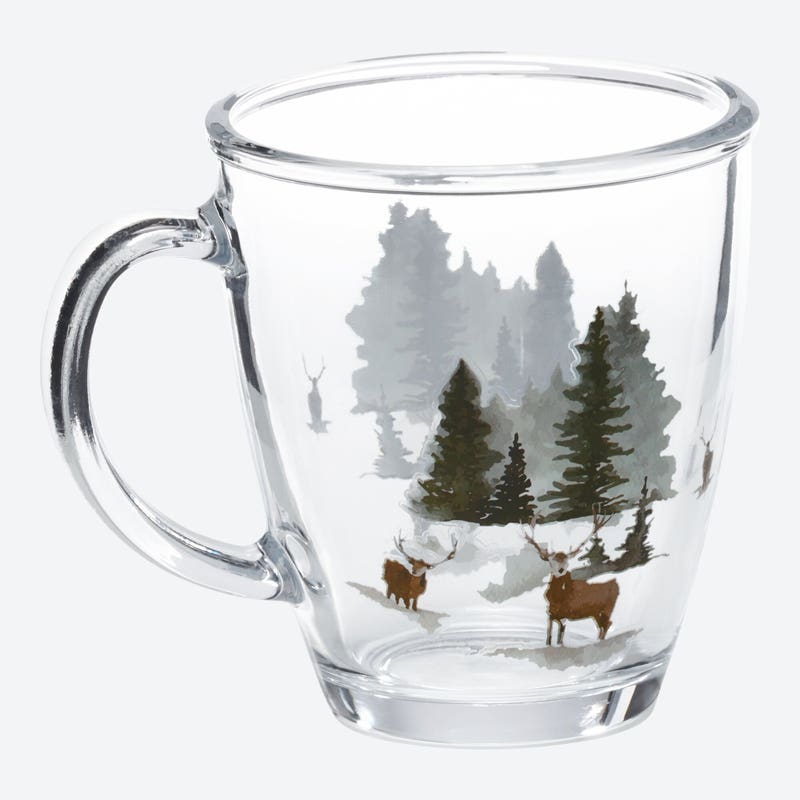 Glastasse, ca. 360 ml – Bild 3