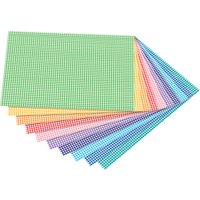 folia Motivkarton, Karos klein, 500 x 700 mm, 300 g/qm