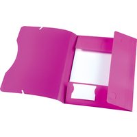 folia Eckspannermappe NEON, PP, DIN A4, farbig sortiert