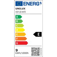 UNiLUX LED-Tischleuchte VICKY, dimmbar, Buche/weiß