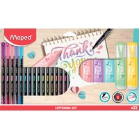 Maped Handlettering-Set, 22er Set – Bild 2
