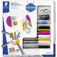 STAEDTLER Zeichenset Line Art & Botanical Set, 10-teilig – Bild 2
