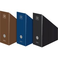 herlitz Wellpappe-Stehsammler Montana, für DIN A4, schwarz