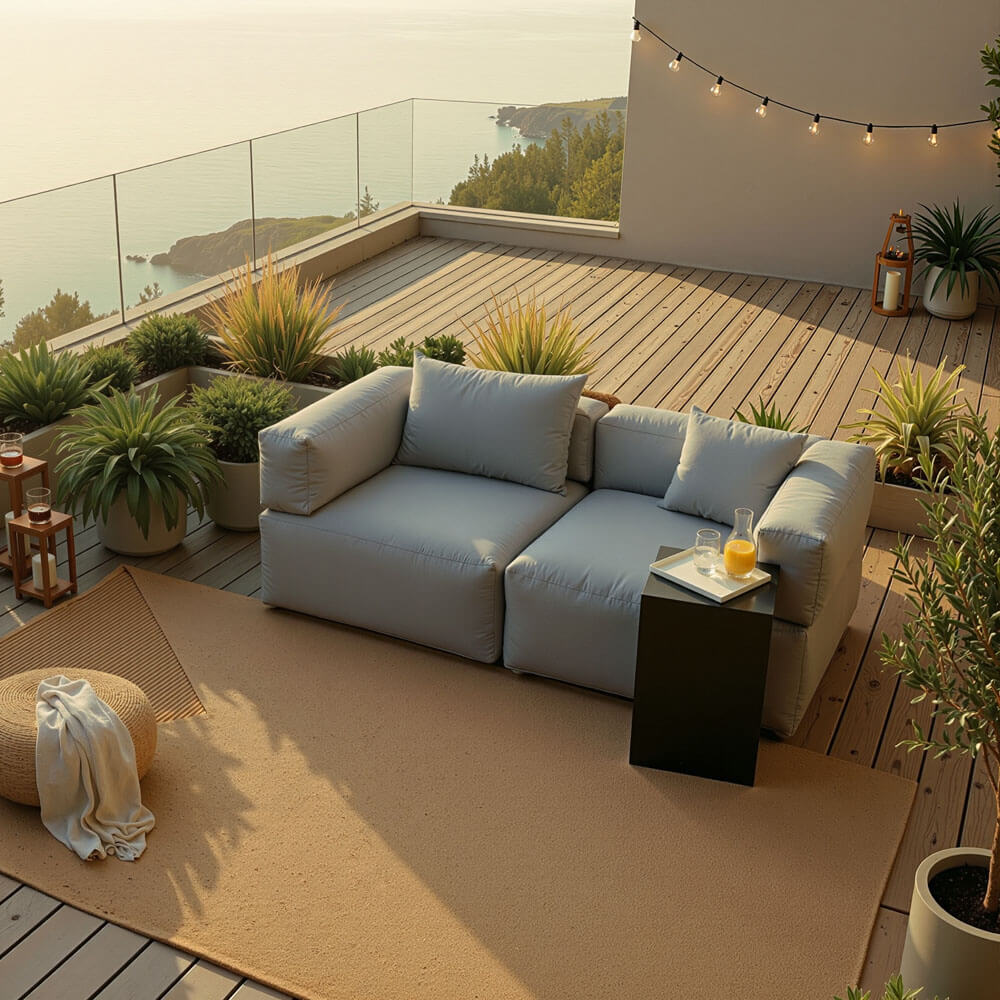 Home Deluxe 4058166448477 Alazia Sofa – Bild 3