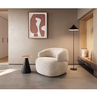 DELIFE Nova Loungesessel Cord Beige
