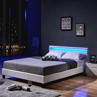 Home Deluxe 4058166164520 LED Bett Weiß – Bild 2
