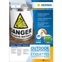 HERMA Outdoor Folien-Etiketten SPECIAL, 210 x 297 mm – Bild 2
