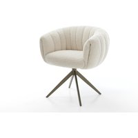 DELIFE Jada-Flex Drehstuhl Beige – Bild 2