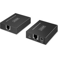 DIGITUS USB 2.0 Extender, USB-A, 4 Ports, schwarz