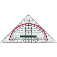 FABER-CASTELL Geometriedreieck BK 1 klein, mit Griff