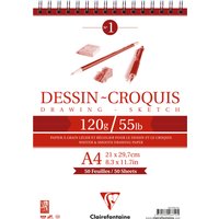 Clairefontaine Skizzenblock, Zeichnen - Skizze, DIN A5