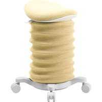 Topstar Sitzhocker, Sitness 4D Move, papyrusweiß / gelb – Bild 2