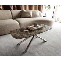 DELIFE Edge Couchtisch Keramik Edelstahl – Bild 2