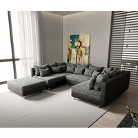 DELIFE Clovis Ecksofa Schwarz – Bild 2