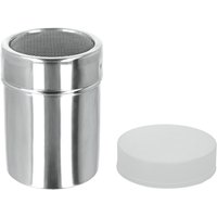 metaltex Puderzucker-/Kakao-Streudose, Inox, silber – Bild 2