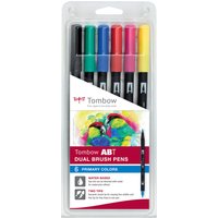Tombow Doppelfasermaler, ABT DUAL BRUSH PEN, Primärfarben