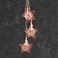 LED-Lichterkette mit Sternen, ca. 165 cm