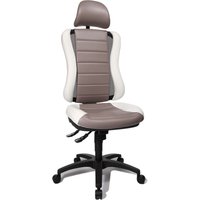 Topstar Bürodrehstuhl, Head Point RS, weiß / grau