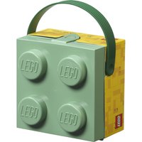 LEGO Brotdose mit Tragegriff, sandgrün – Bild 2
