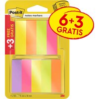 Post-it Haftstreifen Page Marker, Papier, schmal, 6 3 Gratis