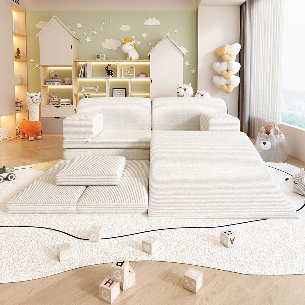 Home Deluxe 4058166414489 Spielsofa Beige – Bild 3