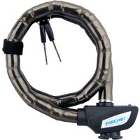 FISCHER Glieder-Fahrradschloss, Länge: 700 mm, schwarz
